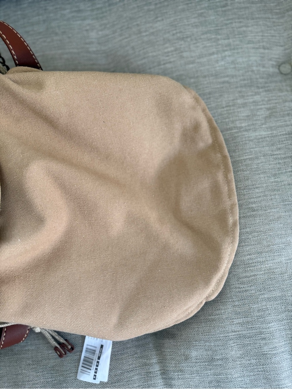 Adolfo Dominguez Woven Shoulder Bag in Tan and Brown - Picture 5 of 8